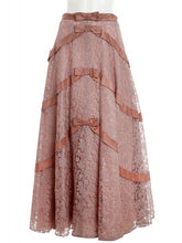 Load image into Gallery viewer, 1950'S DUSKY PINK LACE SKIRT