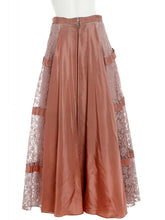 Load image into Gallery viewer, 1950'S DUSKY PINK LACE SKIRT