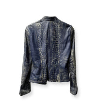 Load image into Gallery viewer, 90S/00S EMPORIO ARMANI LEATHER/VELVET JACKET
