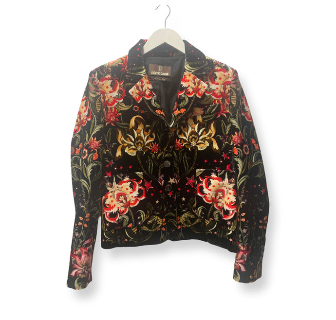 2016 ROBERTO CAVALLI VELVET JACKET