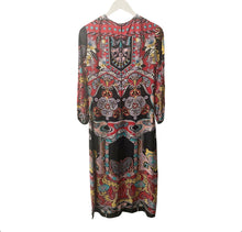 Load image into Gallery viewer, C1970S MAXI PRINT DRESS
