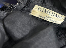 Load image into Gallery viewer, 1980S KIMIJIMA FLOWERS VELVET NET DRESS
