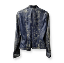 Load image into Gallery viewer, 90S/00S EMPORIO ARMANI LEATHER/VELVET JACKET
