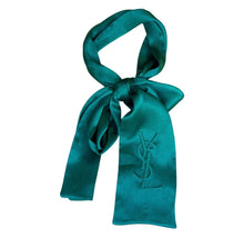 Load image into Gallery viewer, YSL SILK GREEN TIE
