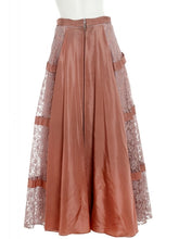 Load image into Gallery viewer, 1950&#39;S DUSKY PINK LACE SKIRT
