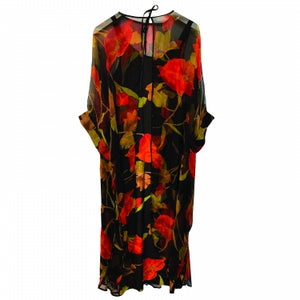 70S FLORAL COVER-UP