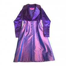 Load image into Gallery viewer, CHRISTIAN LACROIX PURPLE SATIN DRESS
