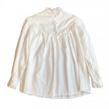 Load image into Gallery viewer, WHITE SMOCK BLOUSE
