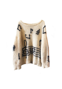 1980S MUSICAL NOTE JUMPER