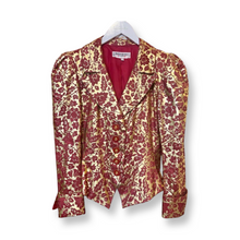 Load image into Gallery viewer, YVES SAINT LAURENT GOLD AND RUST JACKET
